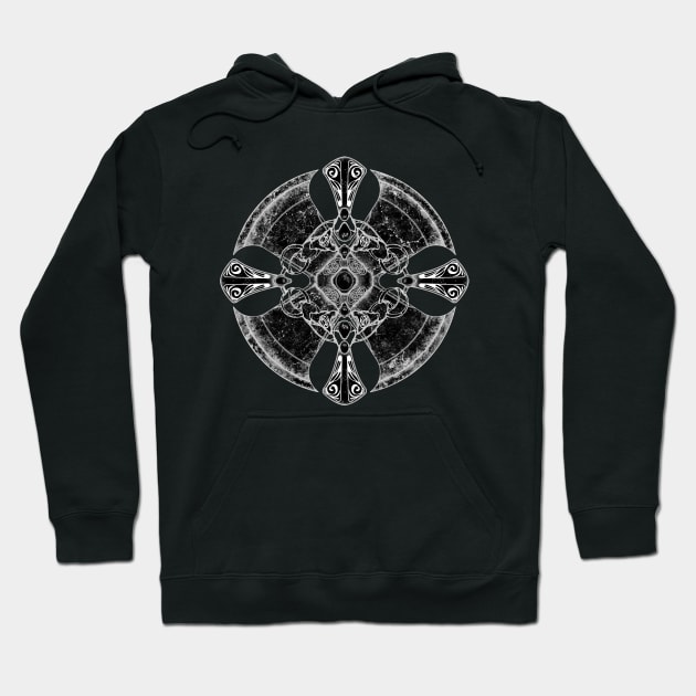 Templar Knight Celtic Cross Hoodie by NicGrayTees